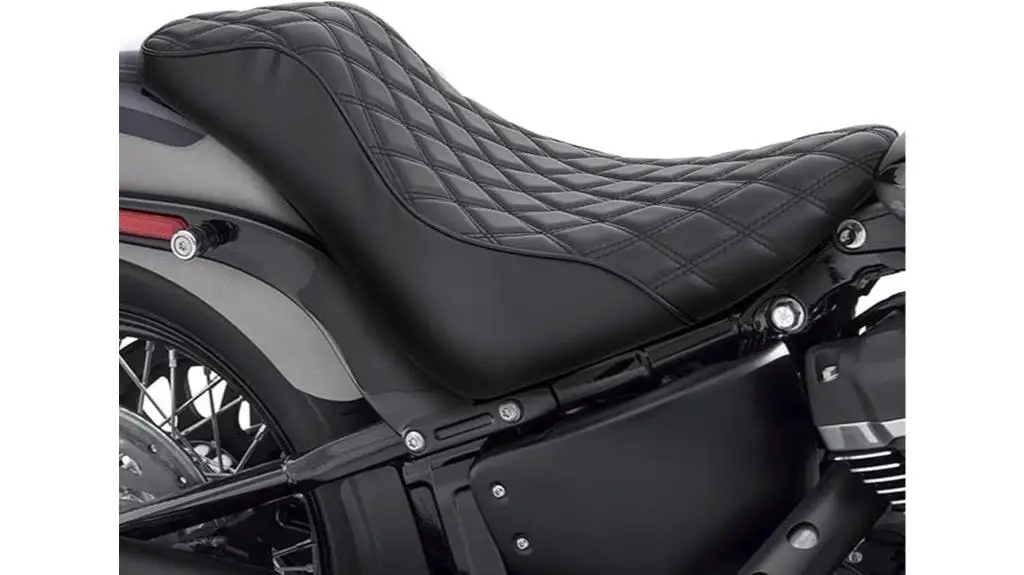 harley softail solo rider seat