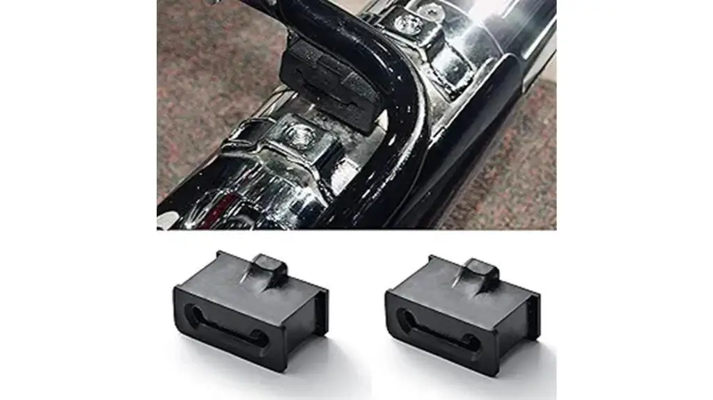 harley touring rubber muffler mounts