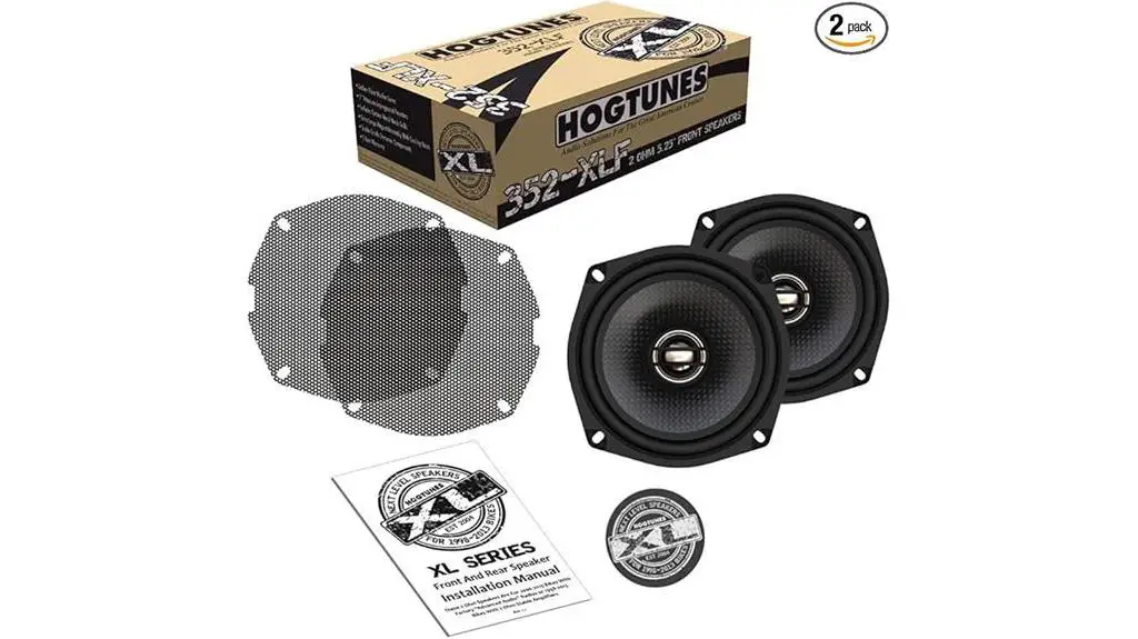 high performance harley speakers set