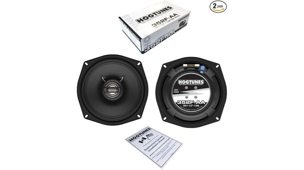 hogtunes front speakers pack