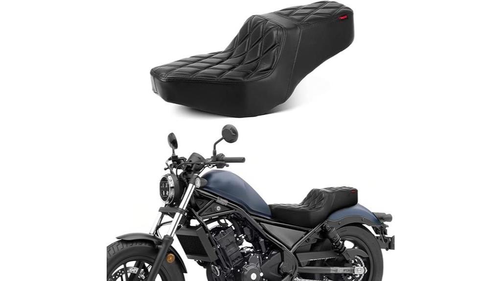 honda rebel seat upgrade