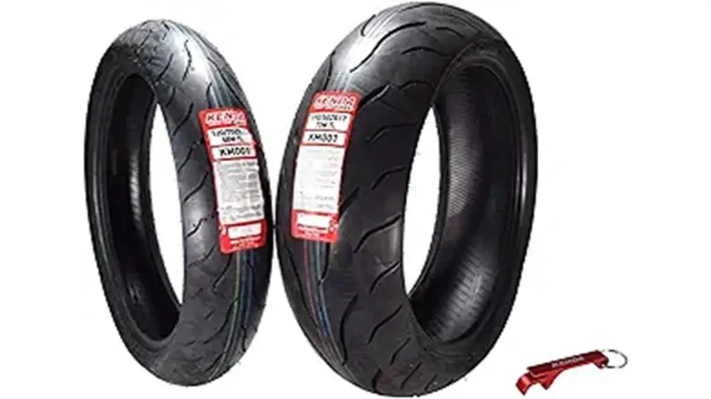 kenda km1 motorcycle tire set