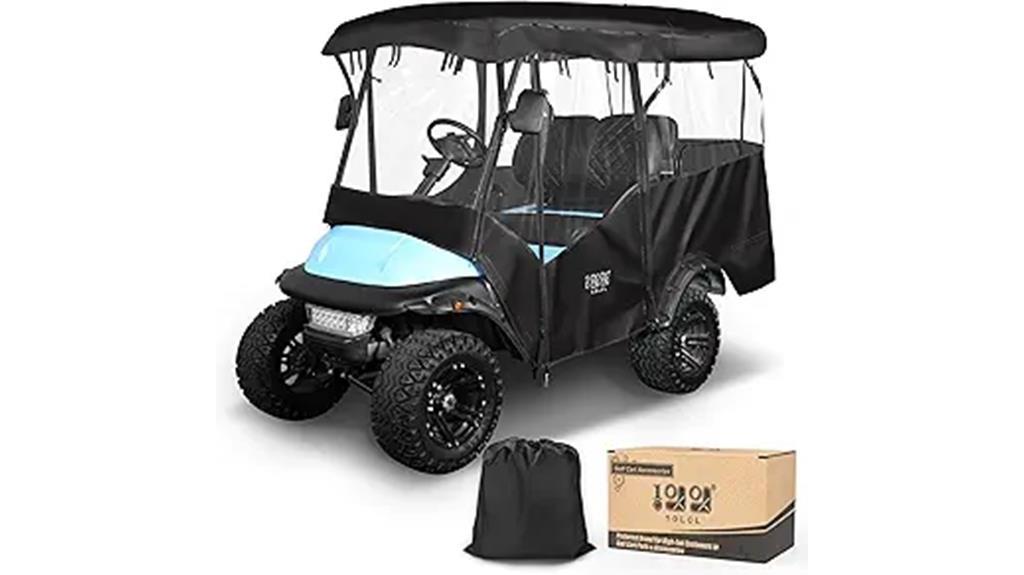 portable universal golf cart cover