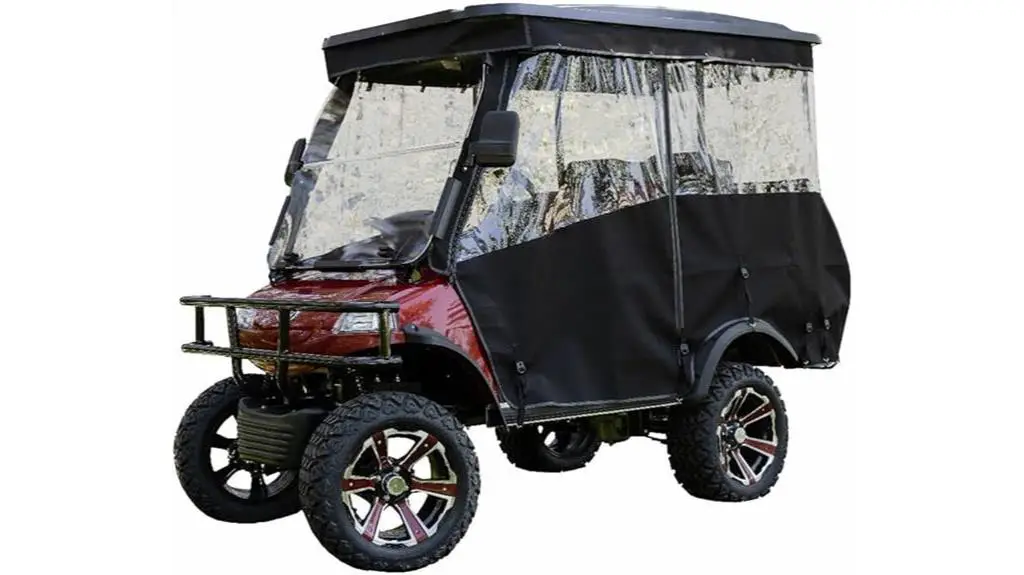 premium golf cart enclosure