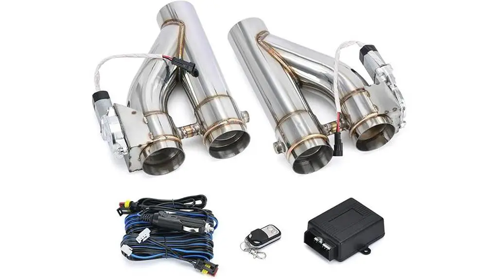 stainless steel exhaust pipe kit