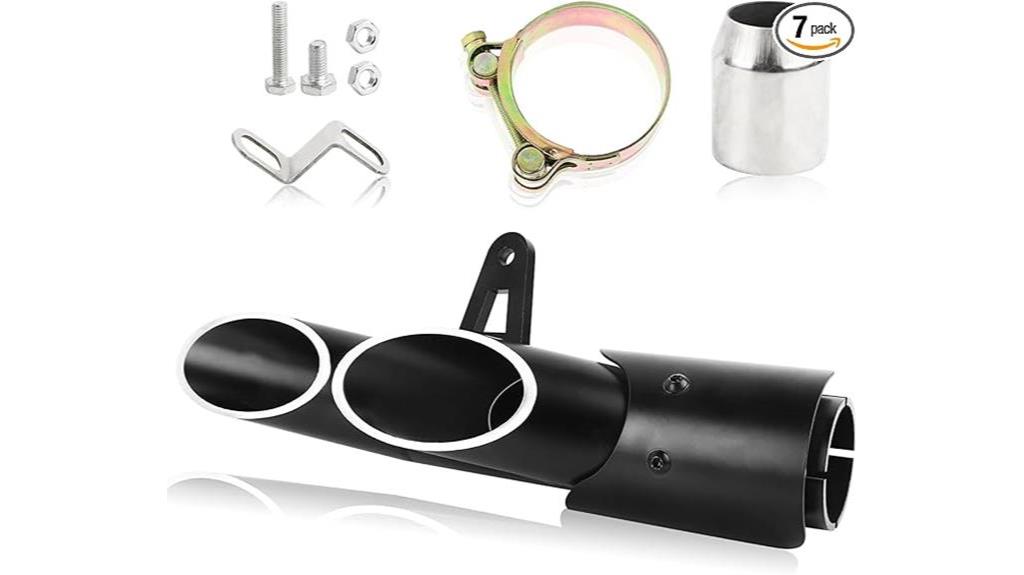 universal aluminum exhaust muffler