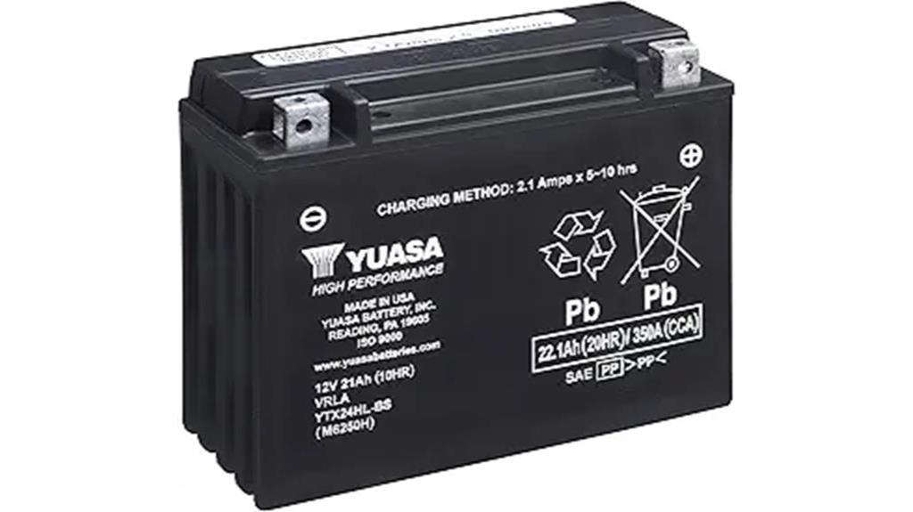 yuasa ytx24hl bs battery