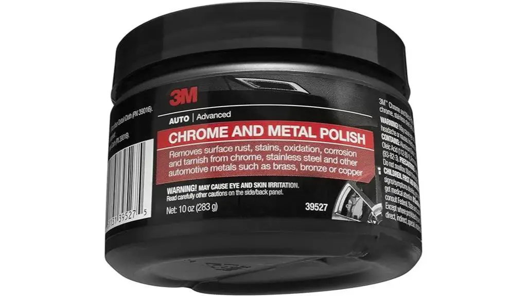 3m chrome metal polish