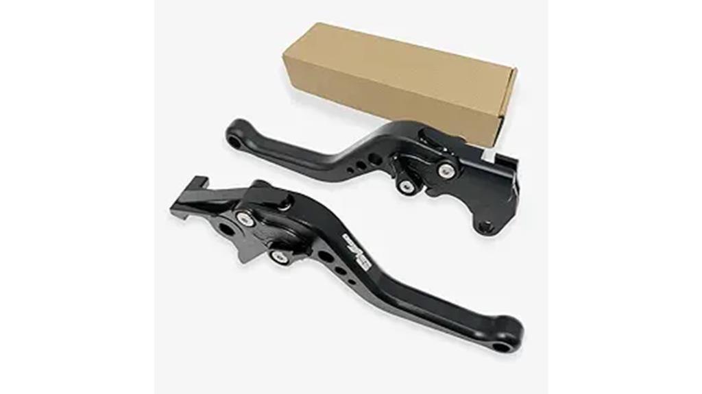 adjustable folding brake levers