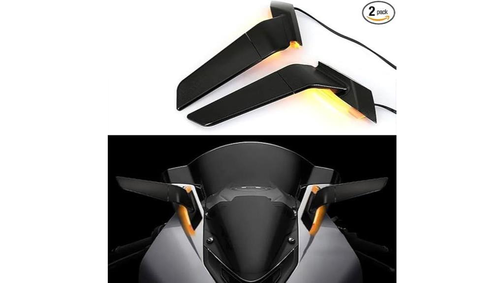 bmw s1000rr led mirrors