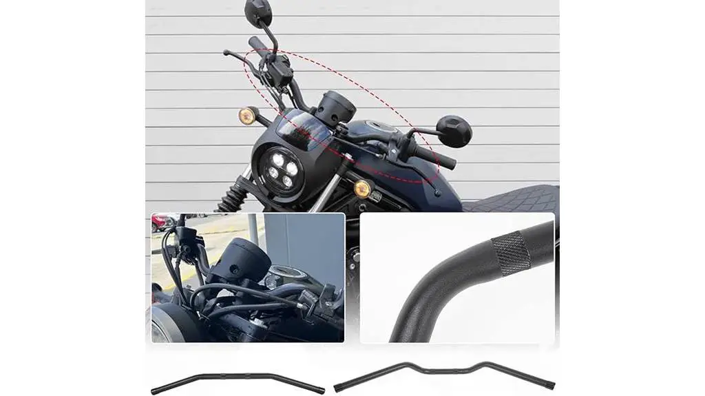 honda rebel drag style handlebar