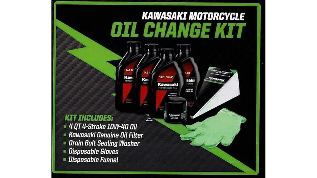 kawasaki oil change kit