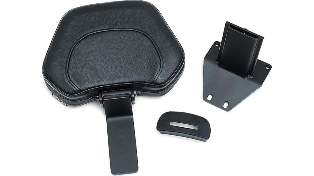 kuryakyn gold wing backrest pad