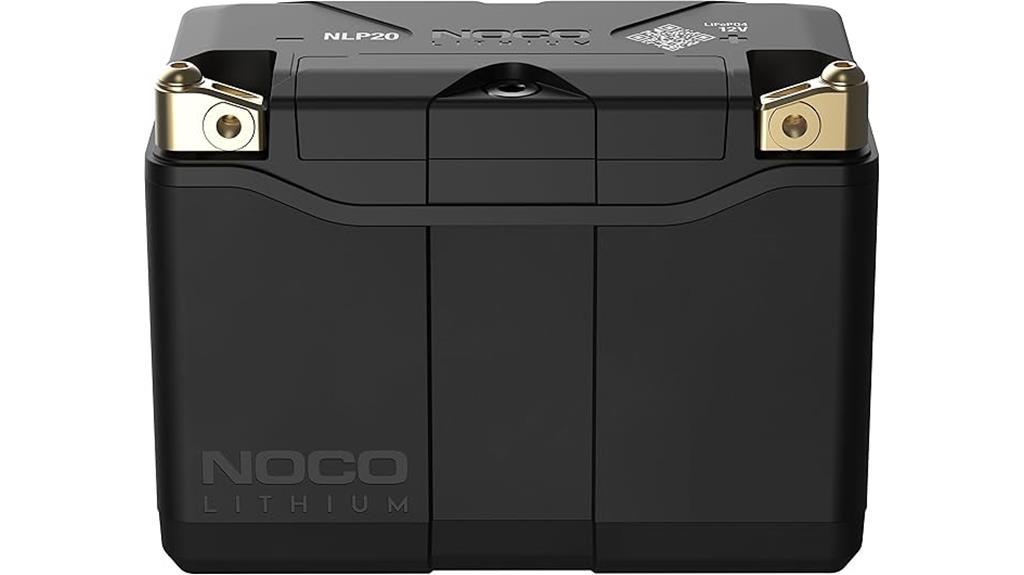 noco lithium motorcycle battery