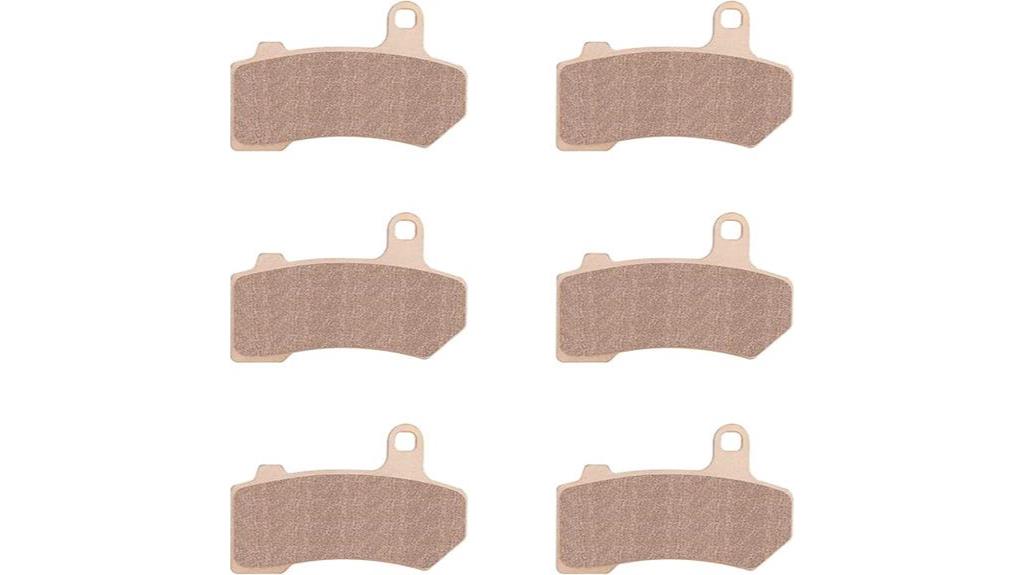 sintered brake pads harley