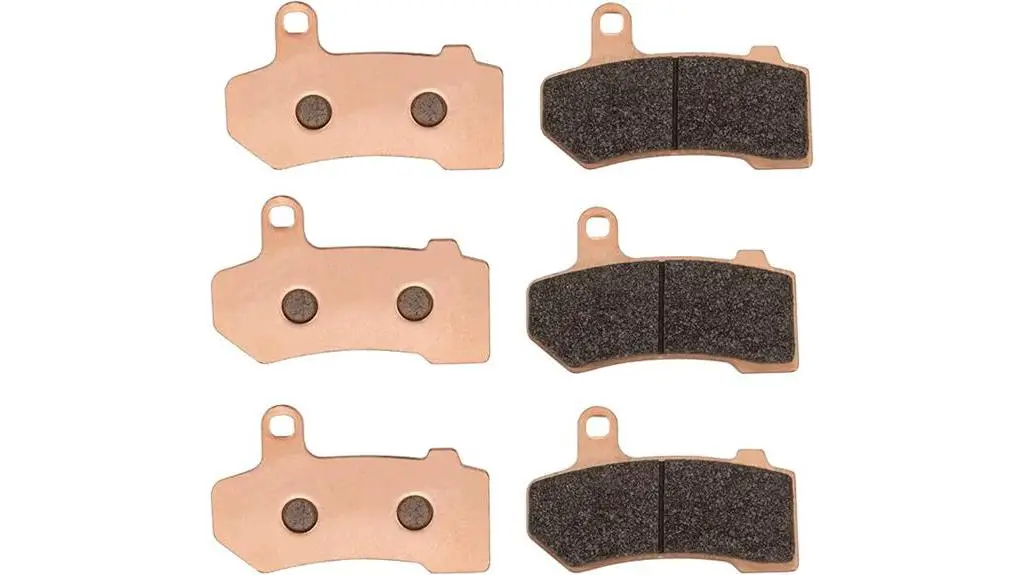 sintered copper brake pads