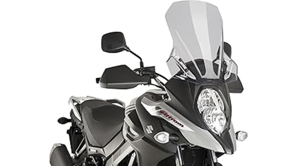 suzuki v strom 650 touring screen