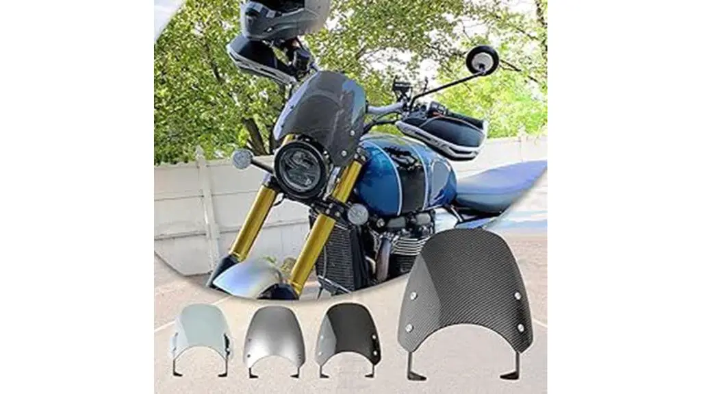 triumph bonneville wind deflector