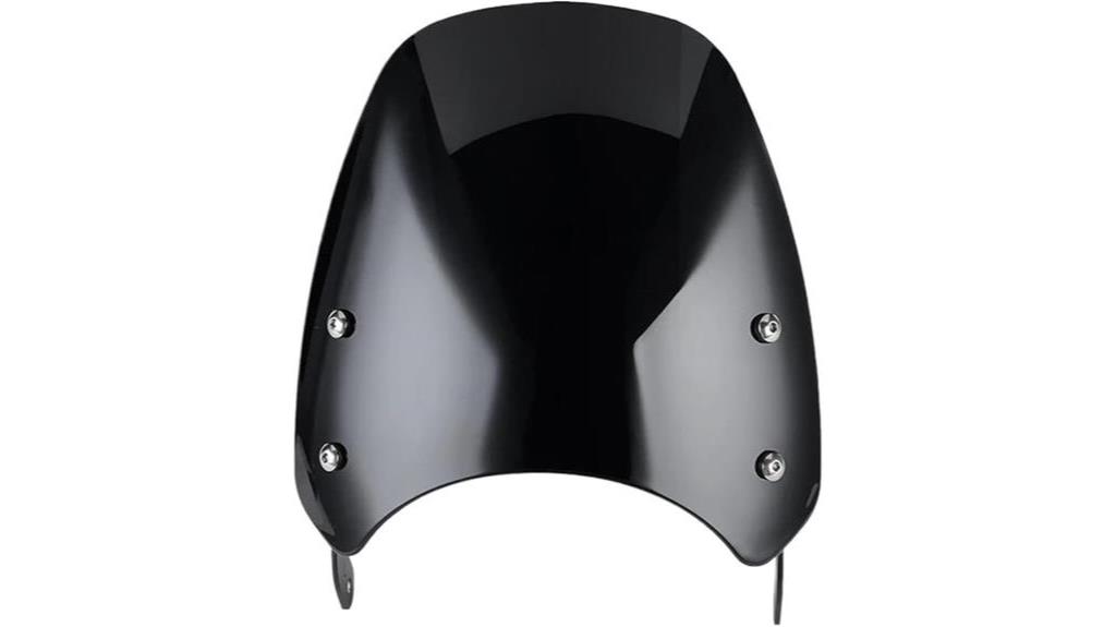 triumph bonneville windshield accessory