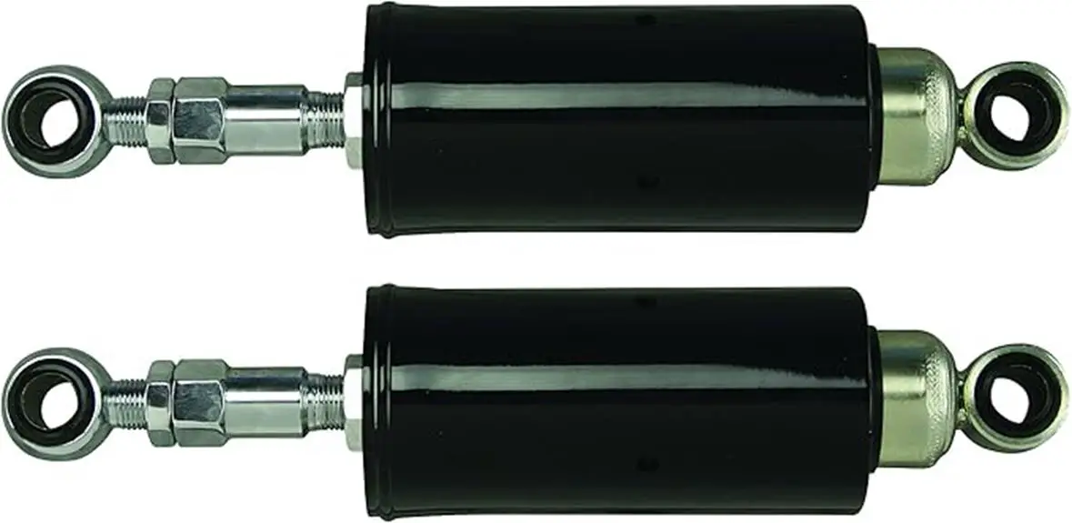 ultima softail shocks black